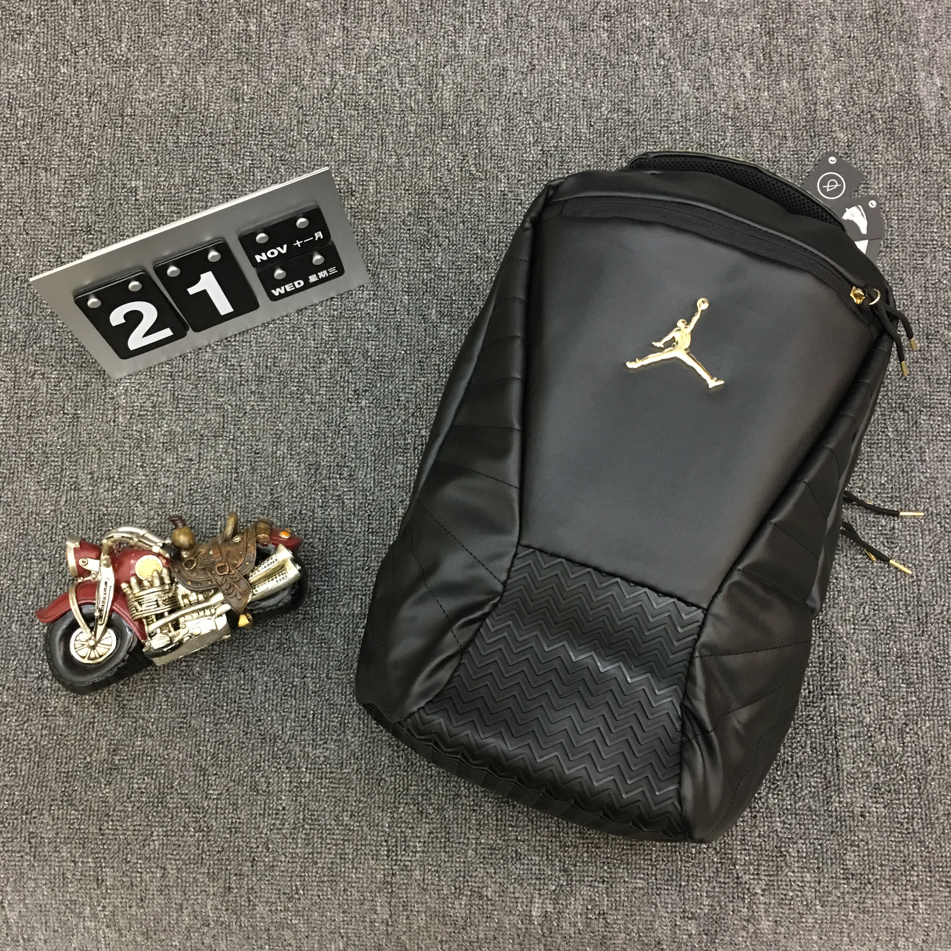 Air Jordan 12 Backpack All Black